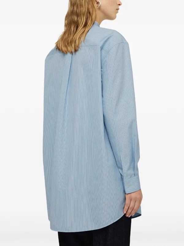 JILSANDER コットン　ストライプ　シャツ ジル サンダー 「7 デイズ シャツ」 ストライプタイプ