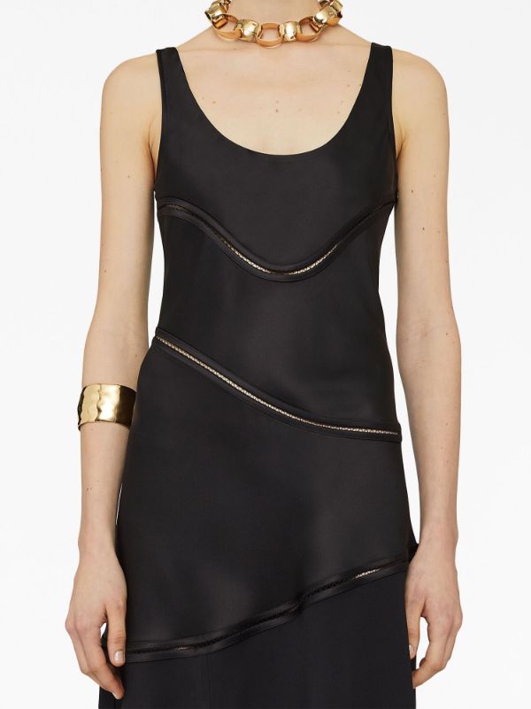 Jil Sander Panelled Sleeveless Dress - Farfetch