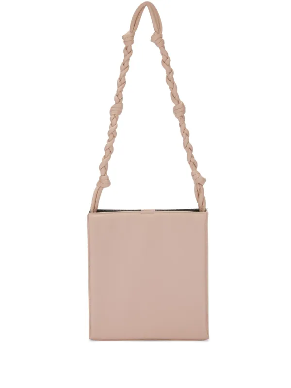 ショルダーバッグ Jil Sander Medium Tangle leather crossbody bag 20368366_50826080_600.jpg