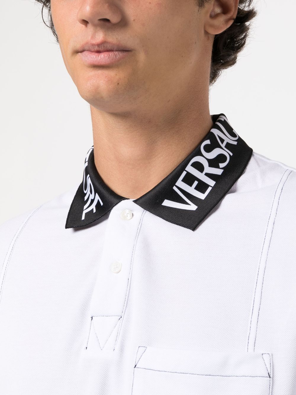 BOSS logo-embroidered Cotton Piqué Polo Shirt - Farfetch