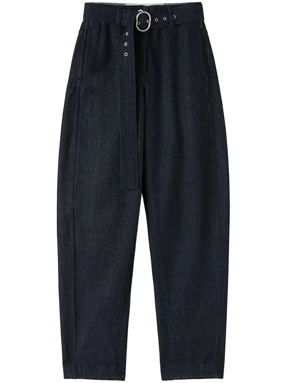 Jil Sander High-rise Wide-leg Jeans In Blue