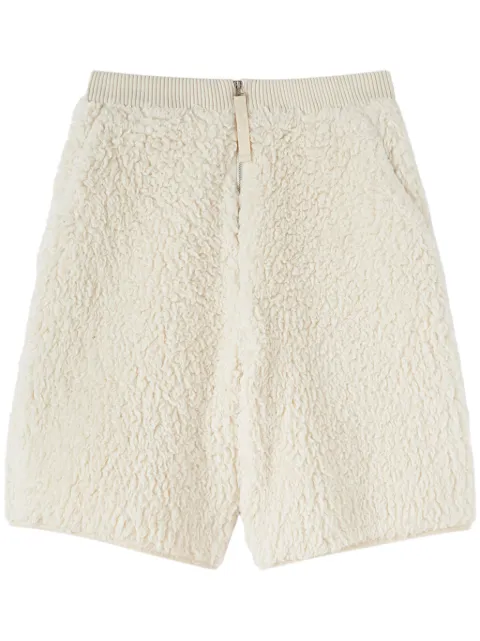 Jil Sander bermudas texturizadas