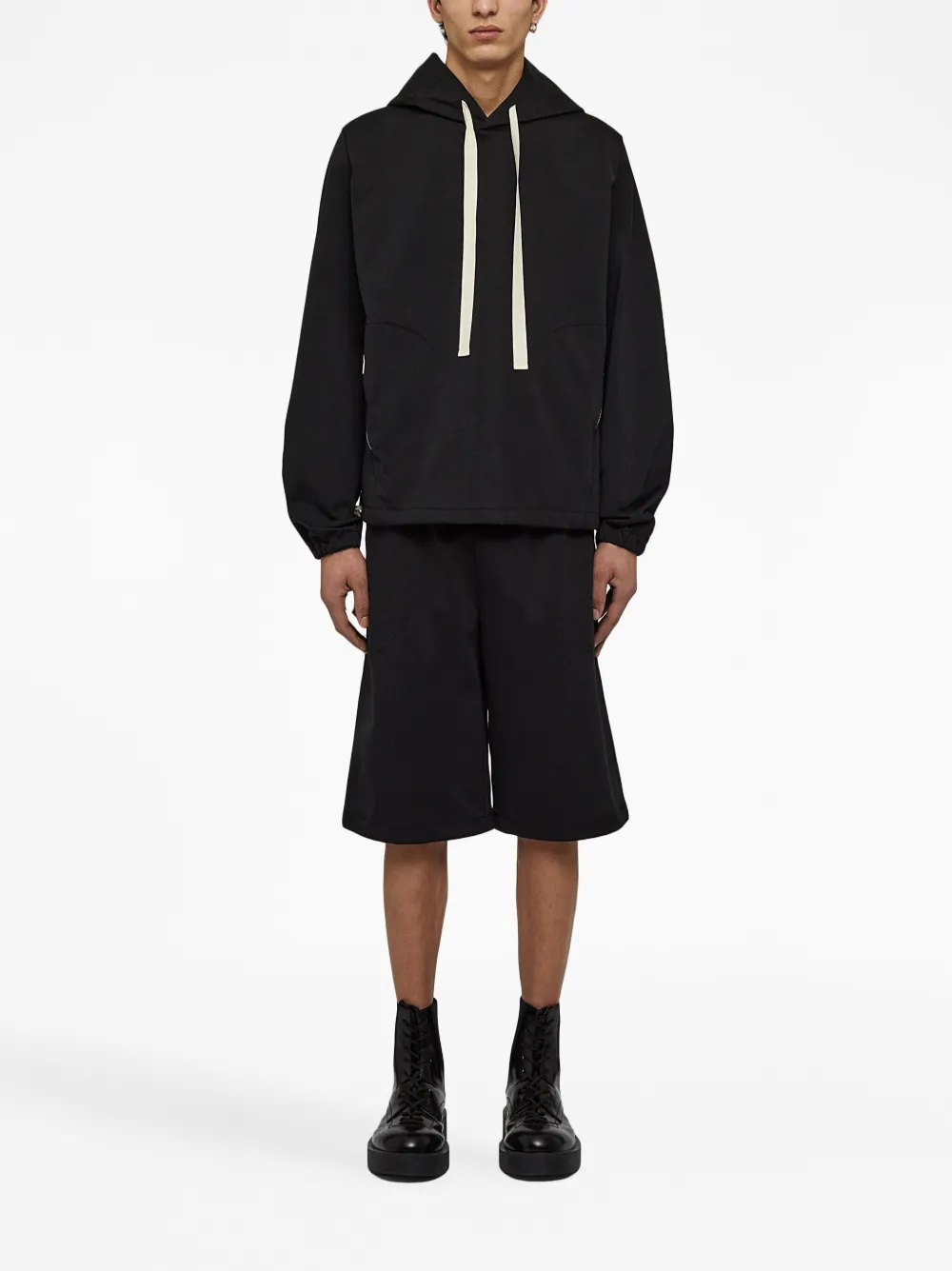 Image 2 of Jil Sander long-sleeve drawstring hoodie