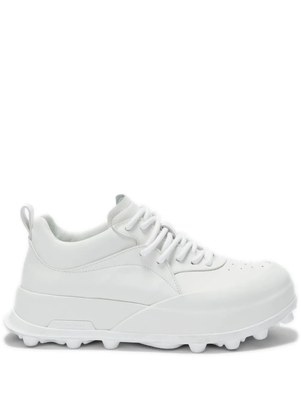 JIL SANDER TONAL LEATHER SNEAKERS