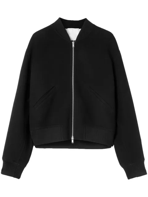 Jil Sander zip-up cashmere jacket
