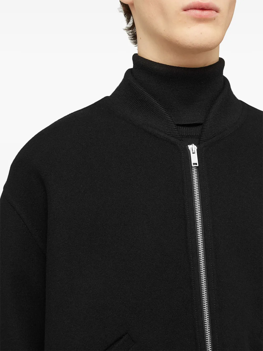Jil Sander Kasjmier jack Zwart