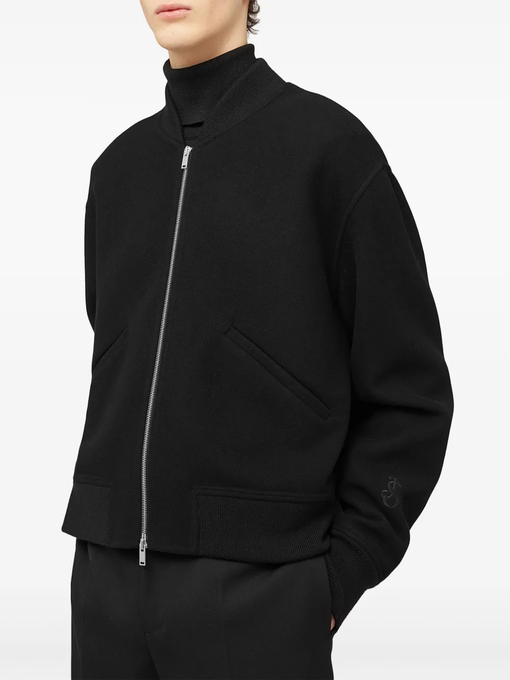 Jil Sander Kasjmier jack Zwart