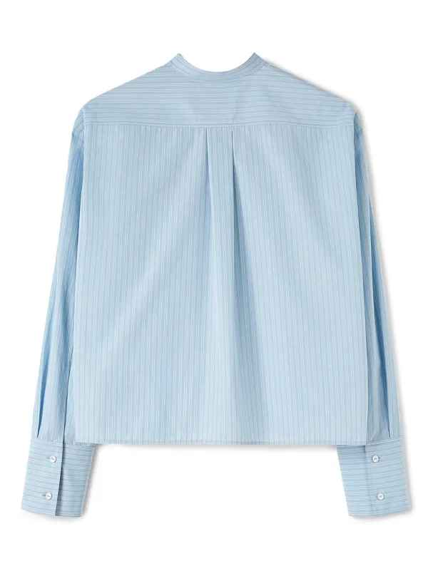 Jil Sander ストライプ シャツ | ブルー | FARFETCH JP