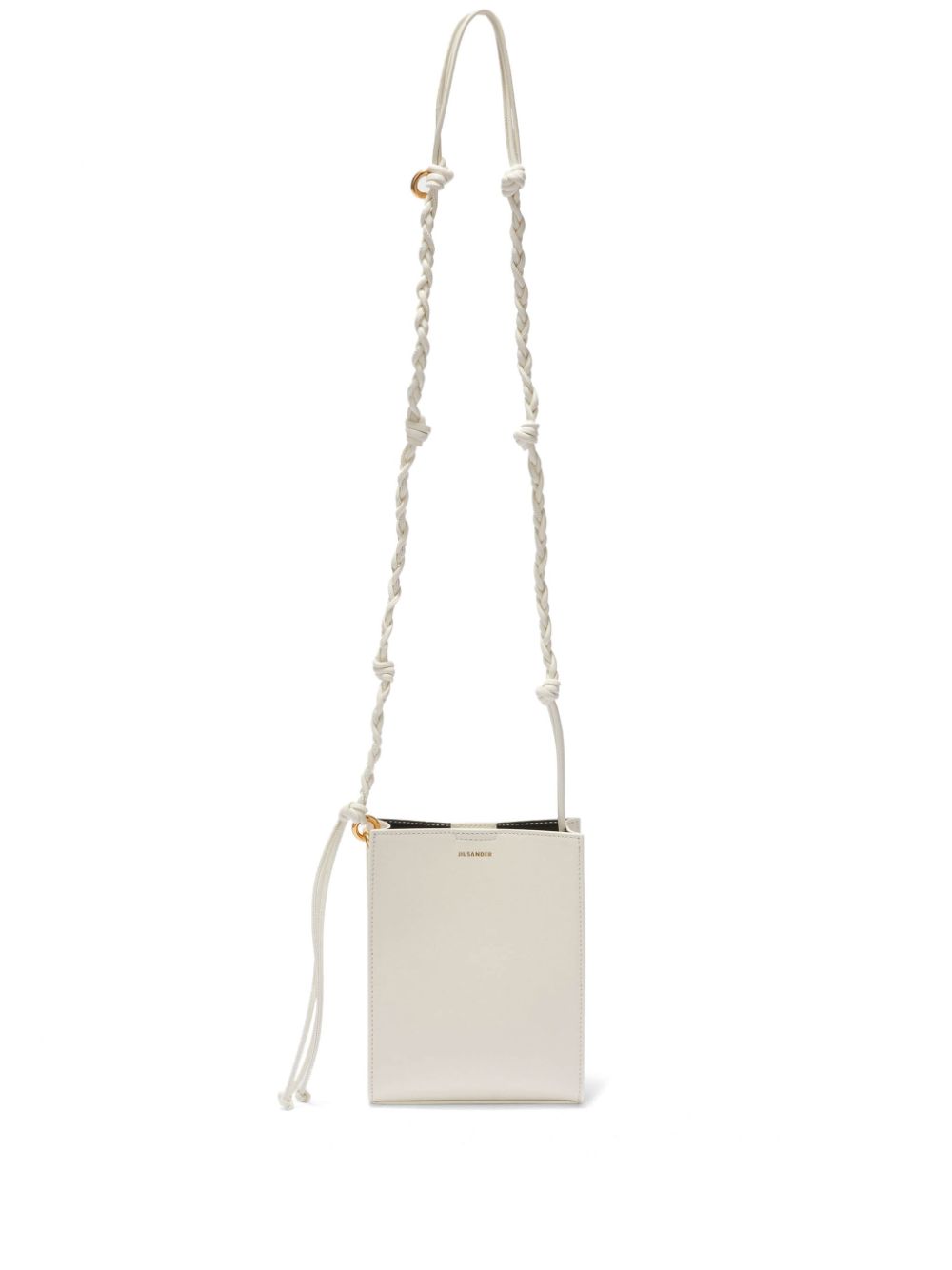 Jil Sander Tangle Rings crossbody bag - White