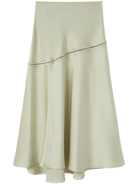 Jil Sander flared maxi skirt 