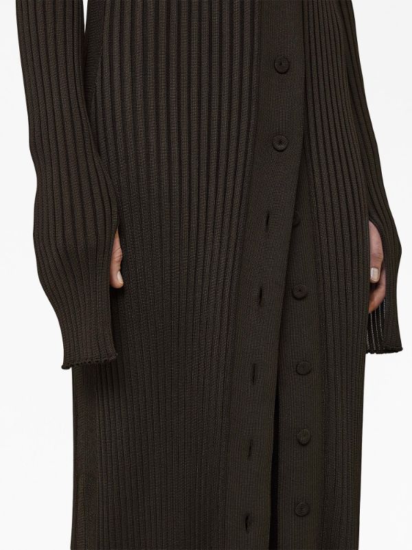 Jil Sander ribbed-knit Cardigan - Farfetch