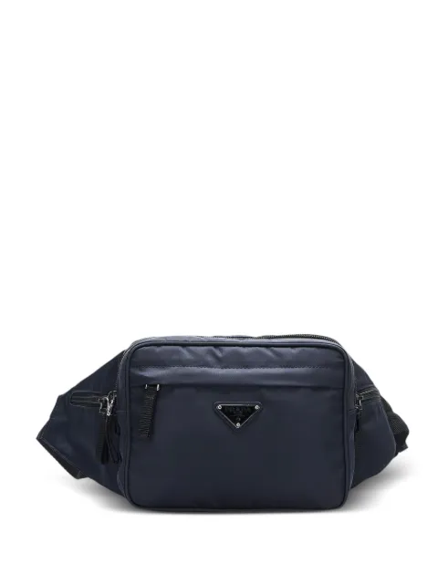 Prada Pre-Owned enamel triangle logo belt bag