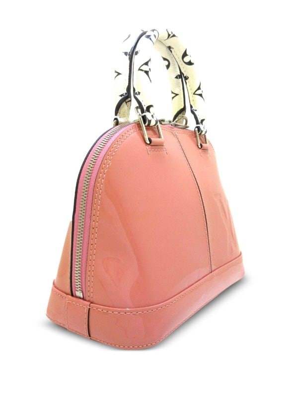 LOUIS VUITTON Alma BB Patent Leather Shoulder Bag Rose Blush - Final S