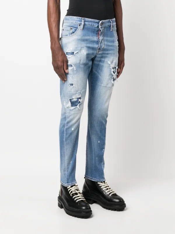 Mens dsquared best sale jeans slim fit