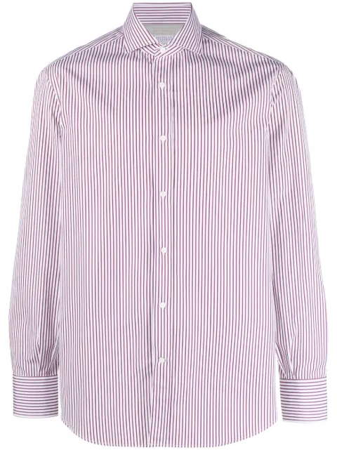 Brunello Cucinelli Katoenen overhemd