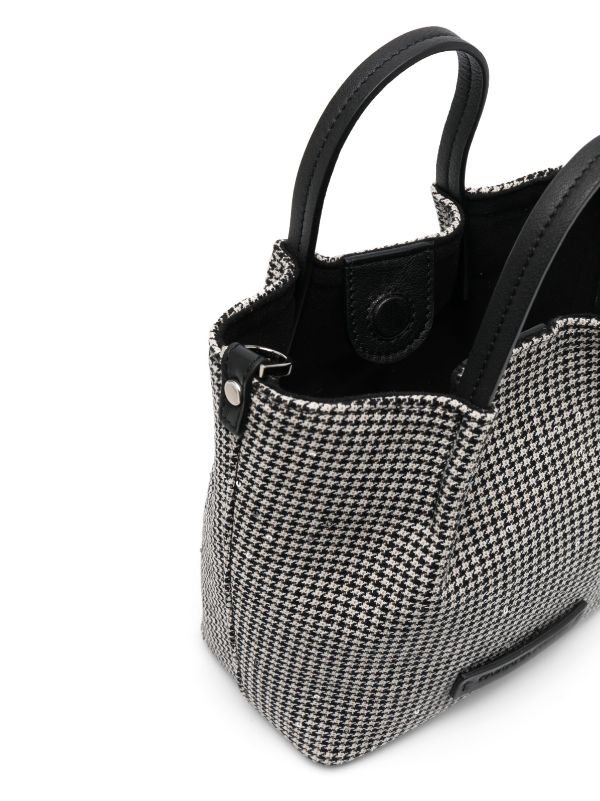 Houndstooth Pattern Tote Bag