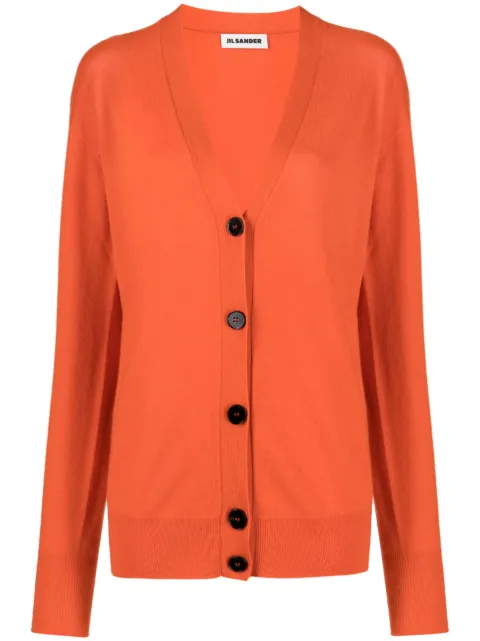 Jil Sander button-down cashmere cardigan