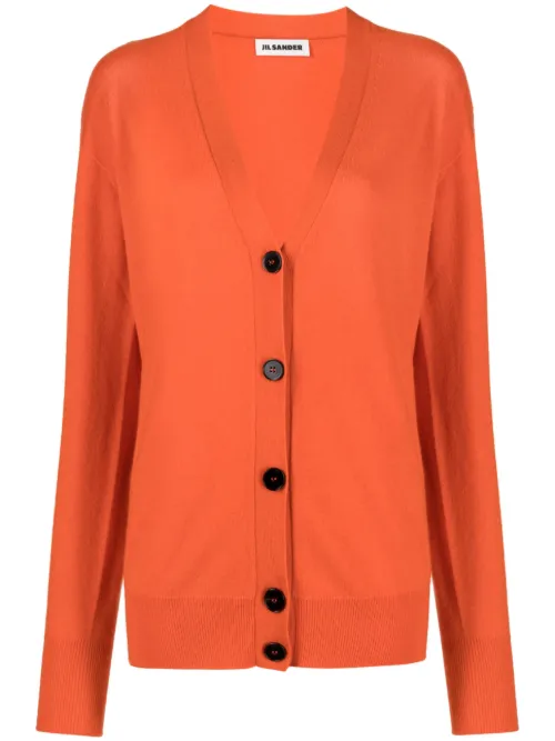 Cardigan en cachemire à boutonnière - Jil Sander - Modalova