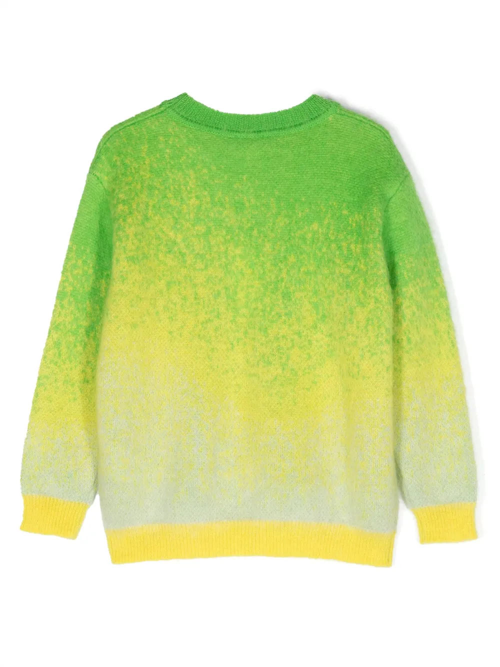 Fendi Kids Trui met geborduurd logo - Geel