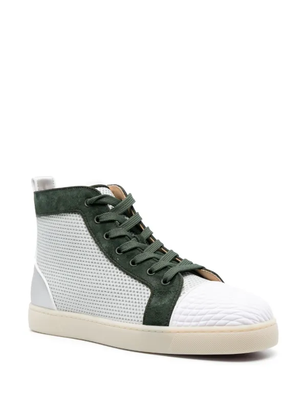 Louboutin sneakers grey store