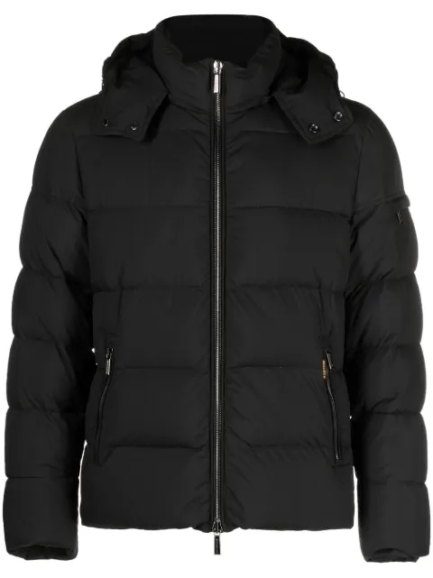Moorer long sleeve padded jacket