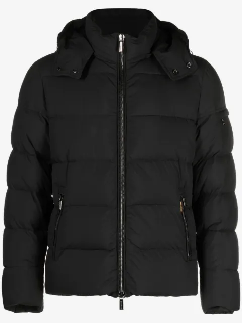 Moorer long sleeve padded jacket