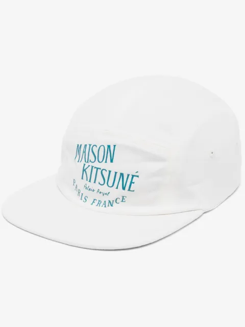 Maison Kitsuné logo-print cotton cap 