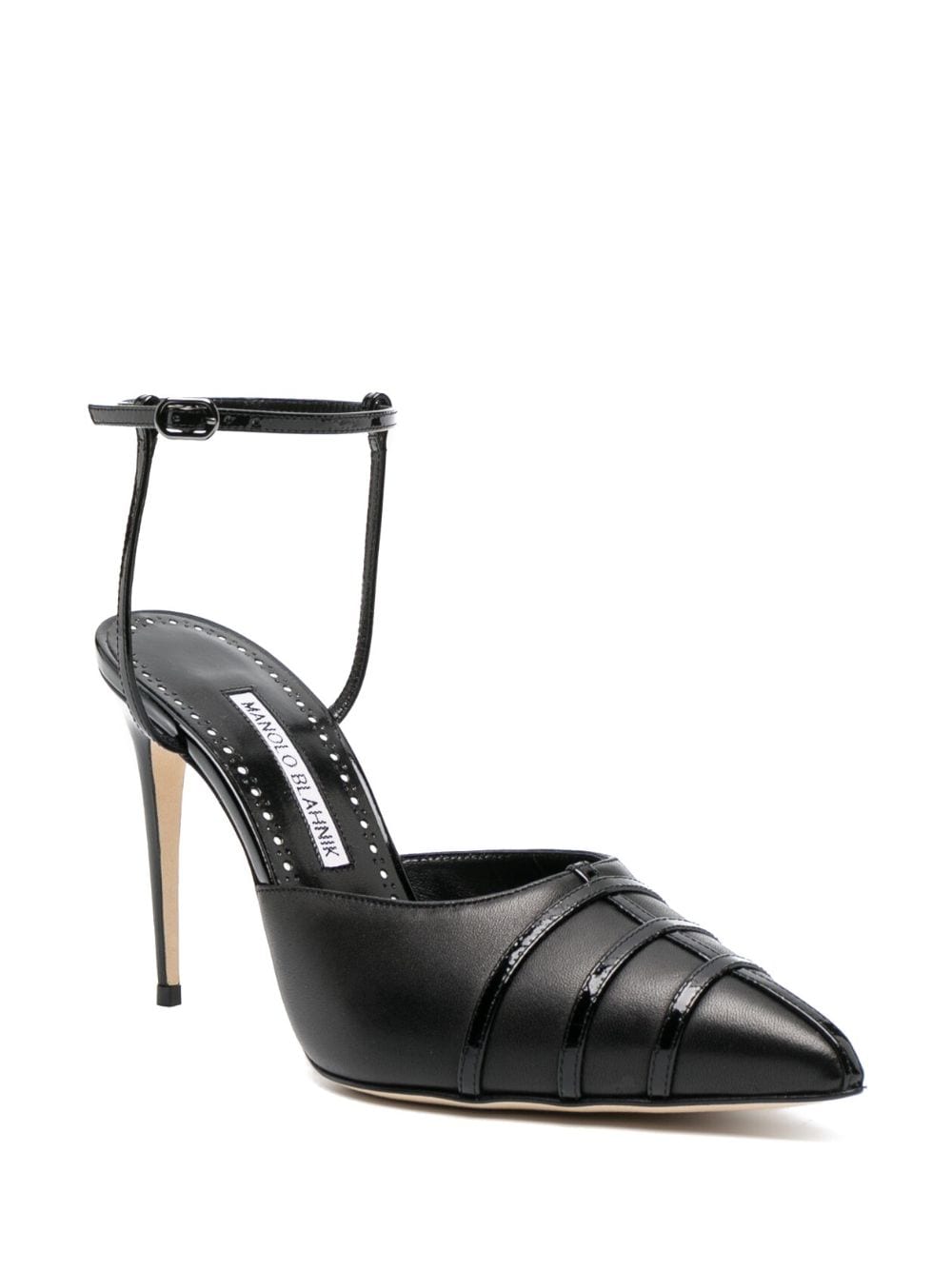 Manolo Blahnik Cetro 105mm pumps - Zwart