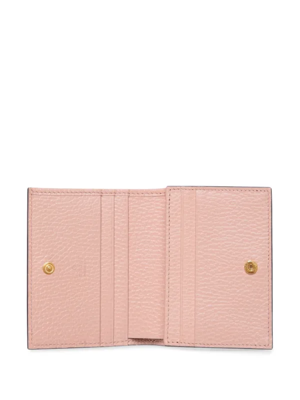 Gucci Leather Wallet Light Pink