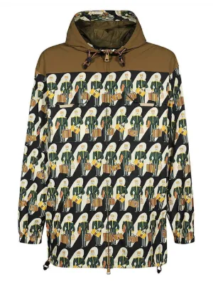 【グッチ】 Jackets - Sport Jackets & Windbreakers ジャケット Vintage Size L - XL Crazy Pattern Shell Jacket Sports Jacket