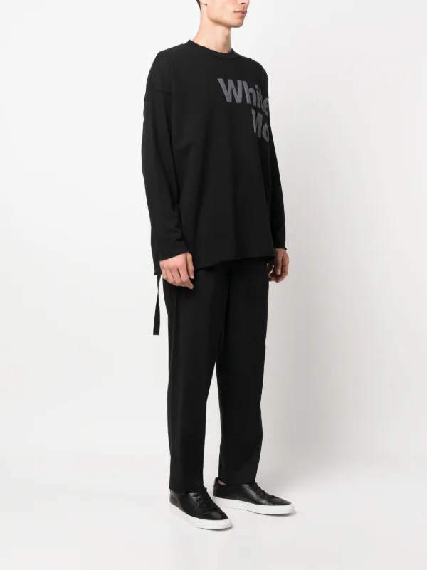 White Mountaineering ロゴ スウェットシャツ | ブラック | FARFETCH JP
