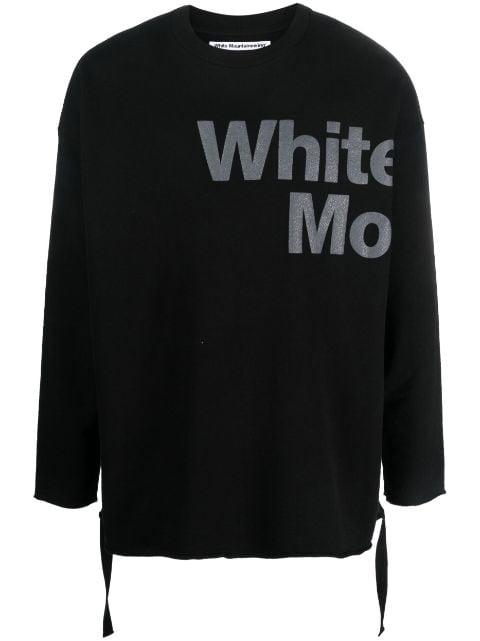 White Mountaineering Sweater met logoprint
