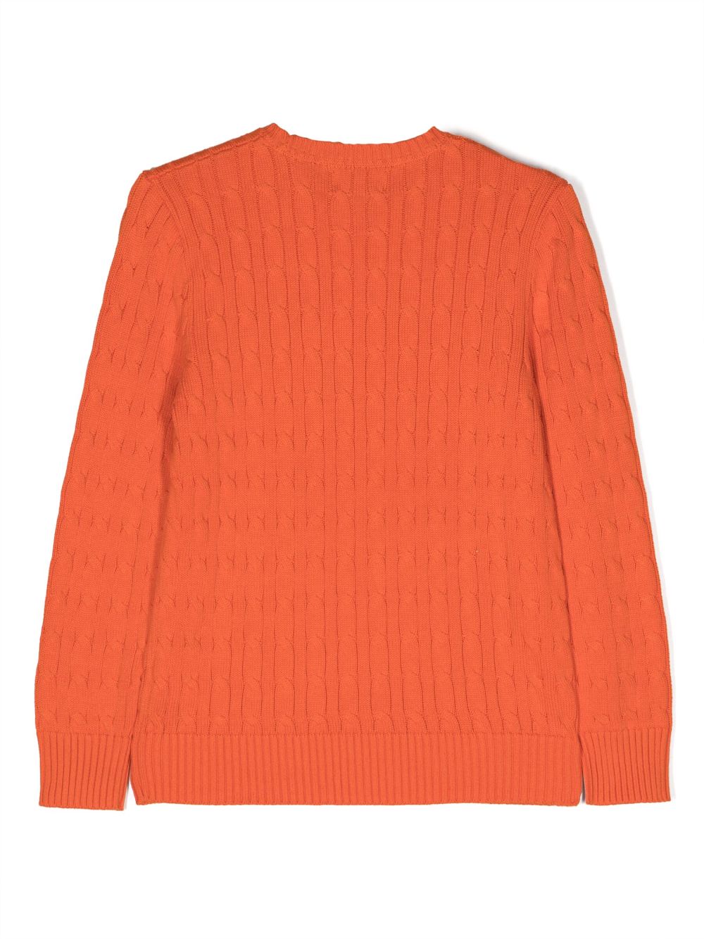 Ralph Lauren Kids Trui met geborduurd logo - Oranje