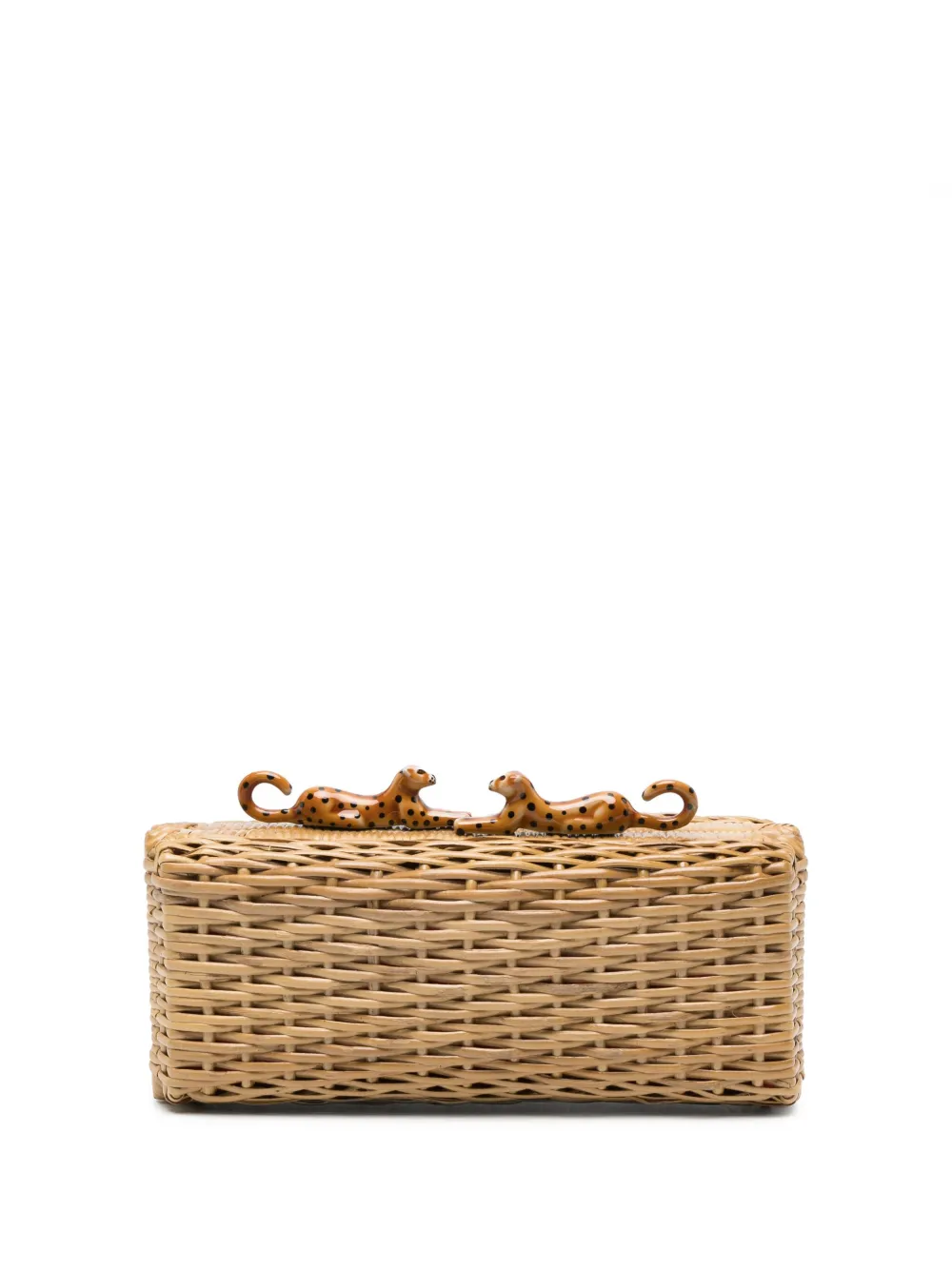 Waiwai Rio Jungle Savage Clutch In Neutrals