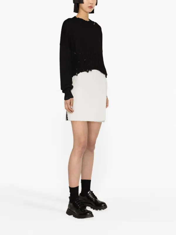 MARNI ダメージクロップド丈ニット
