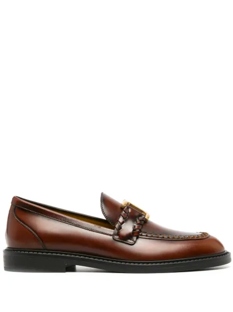 Chloé Marcie leather loafers