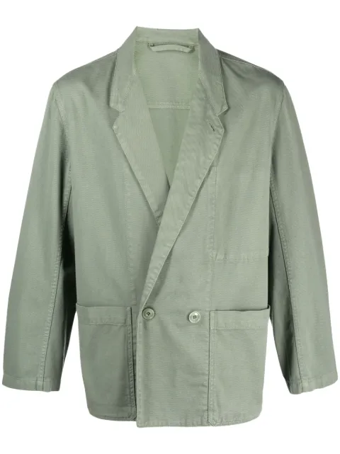 Lemaire double-breasted denim blazer