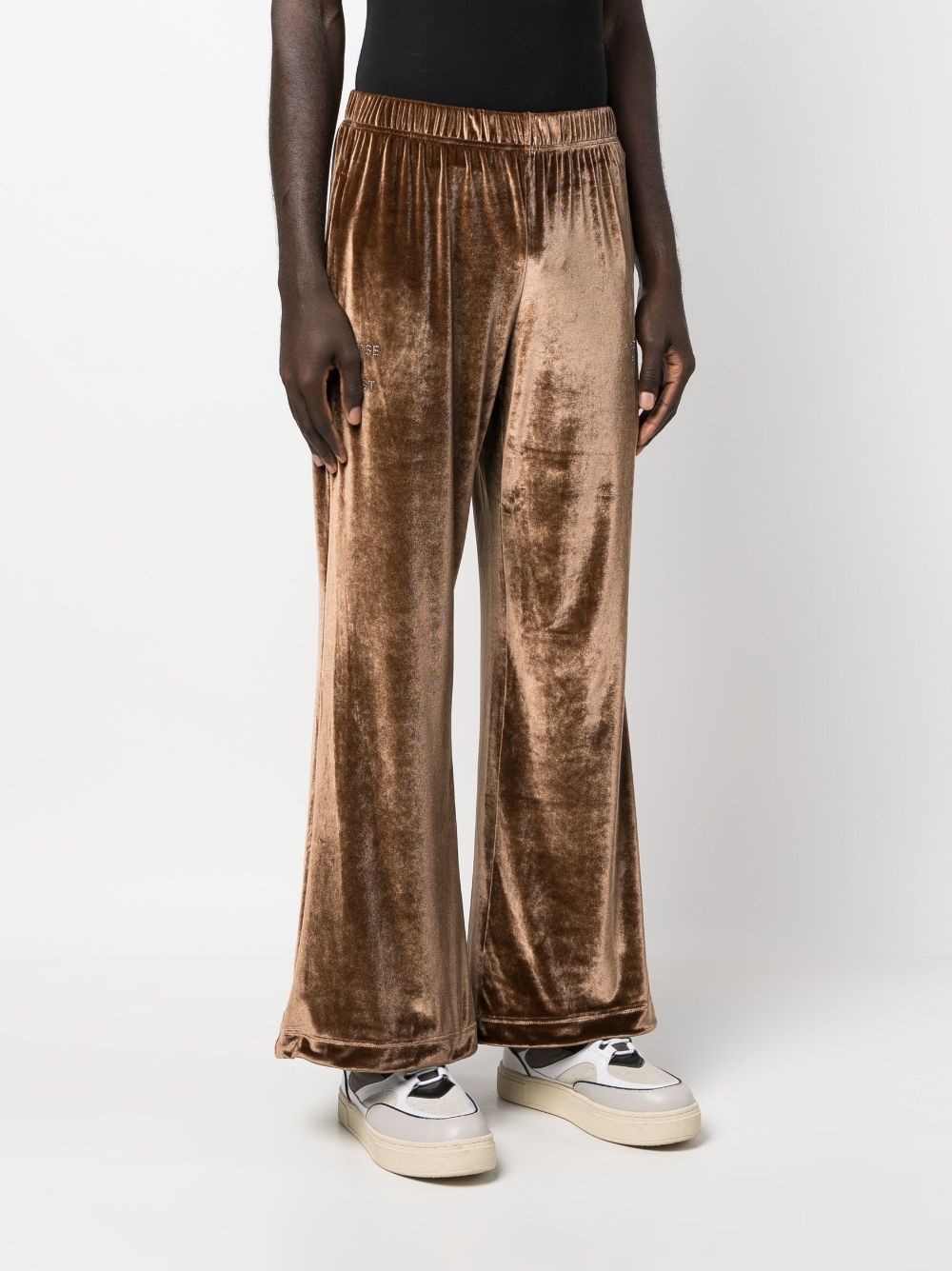 Shop Perks And Mini X Varg2™ Velour Track Pants In Brown