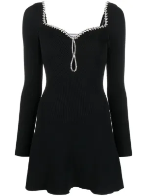 Lukhanyo Mdingi knitted-panel Symmetrical Dress - Farfetch