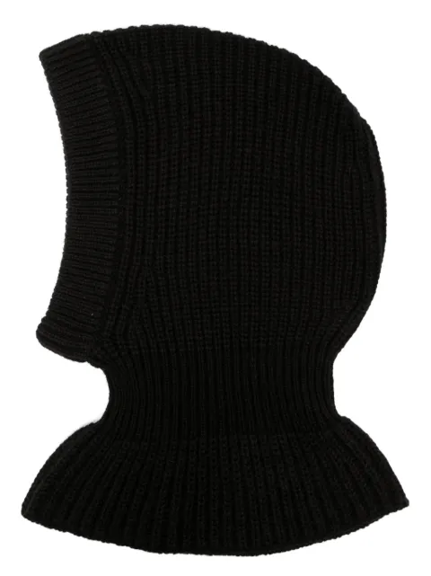 LEMAIRE round-neck ribbed balaclava