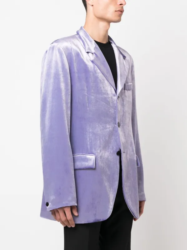 Next purple velvet jacket online