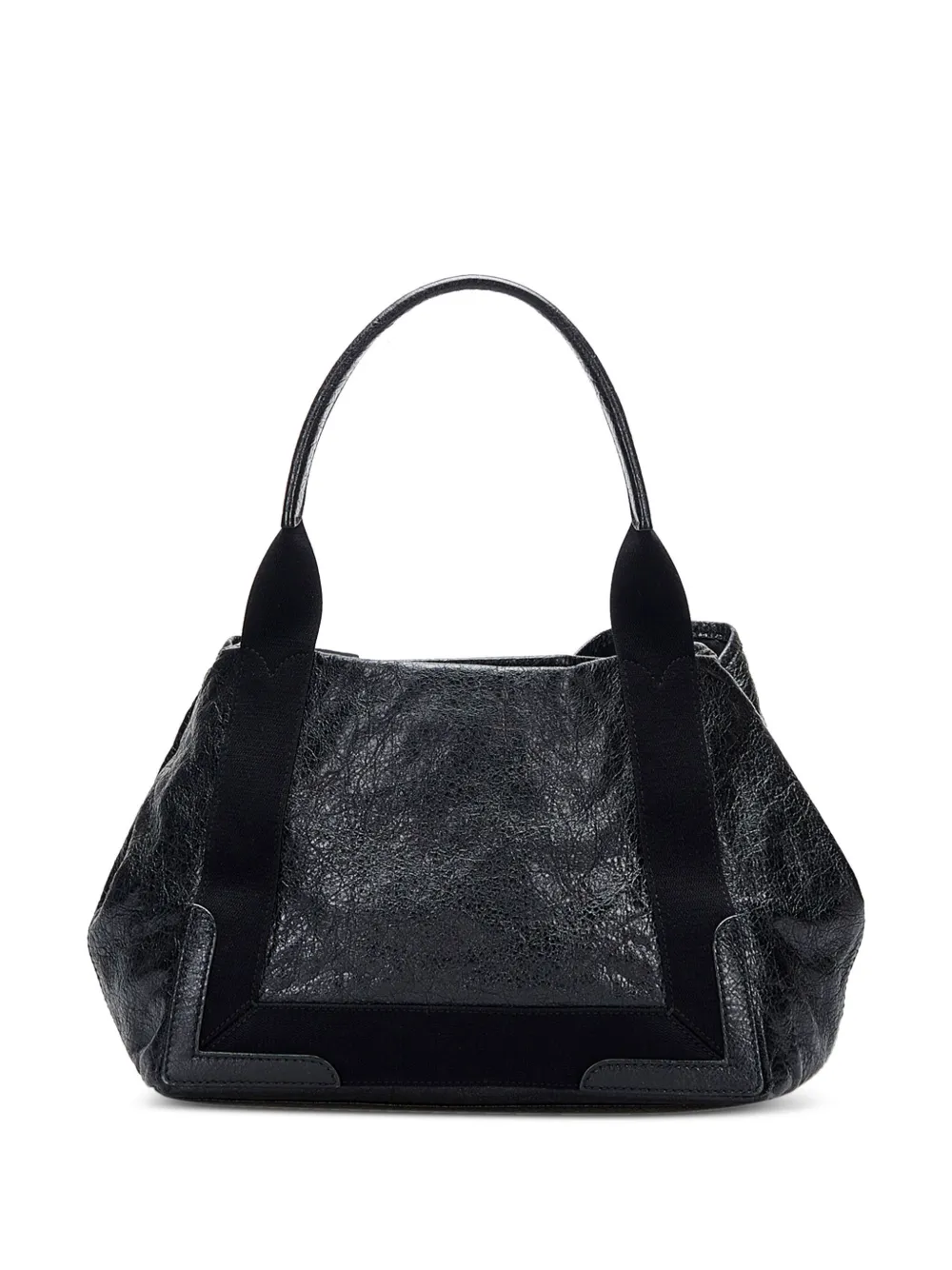 Balenciaga Pre-Owned Navy Cabas XS tote bag - Zwart