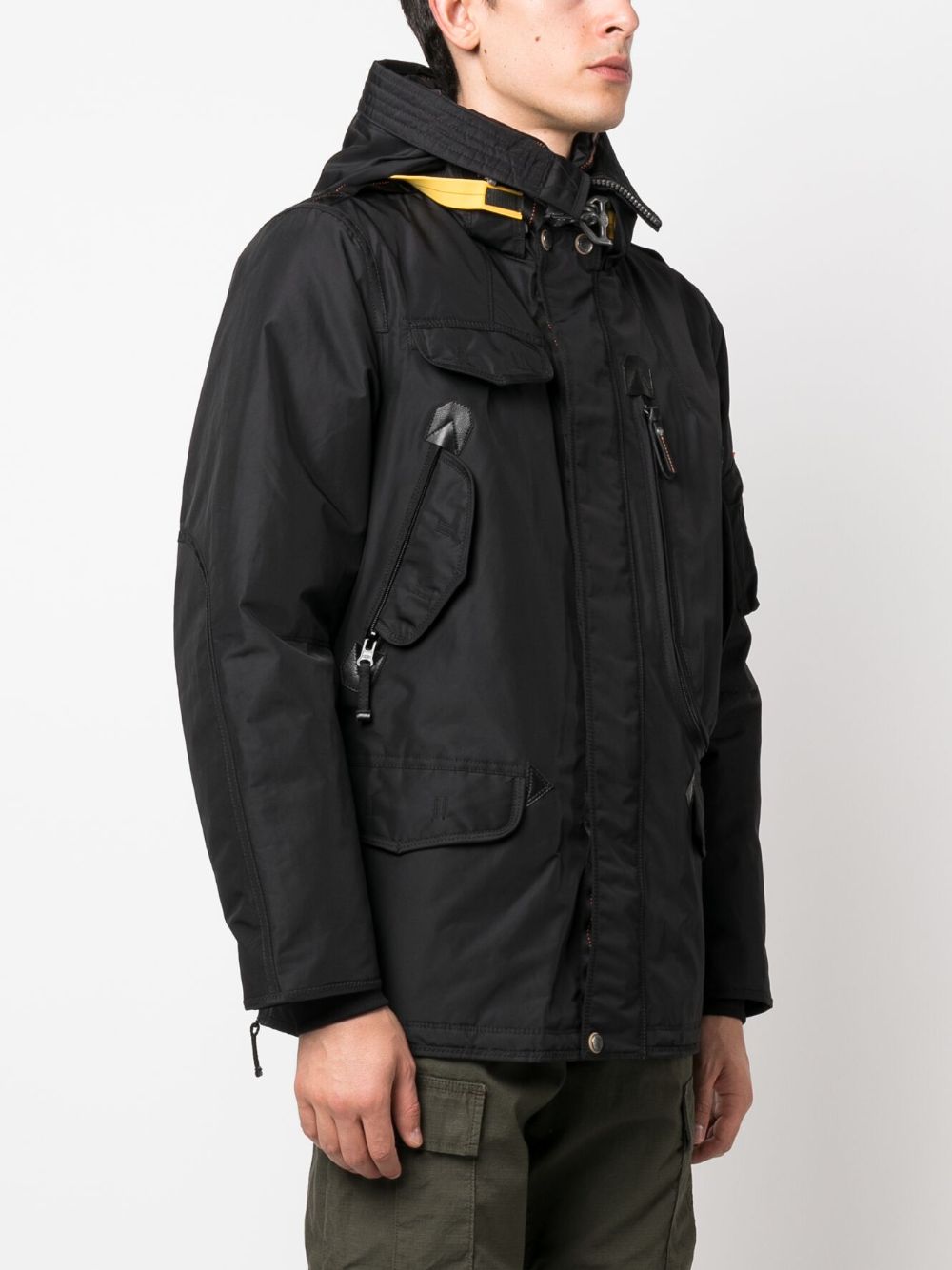 Parajumpers Military Hooded Jacket | Black | FARFETCH