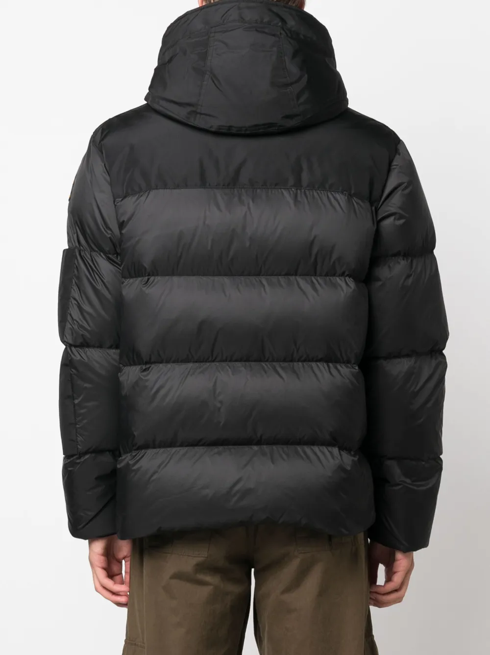 Parajumpers Hooded Padded Jacket In Black