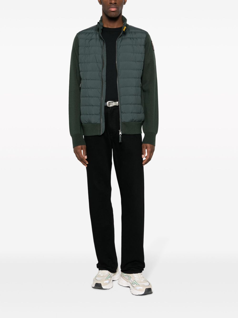 Shop Parajumpers Takuji Padded-panel Jacket In Grün