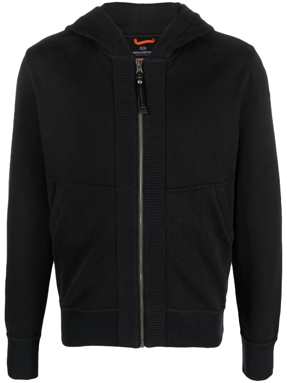 Parajumpers Hoodie met rits Zwart