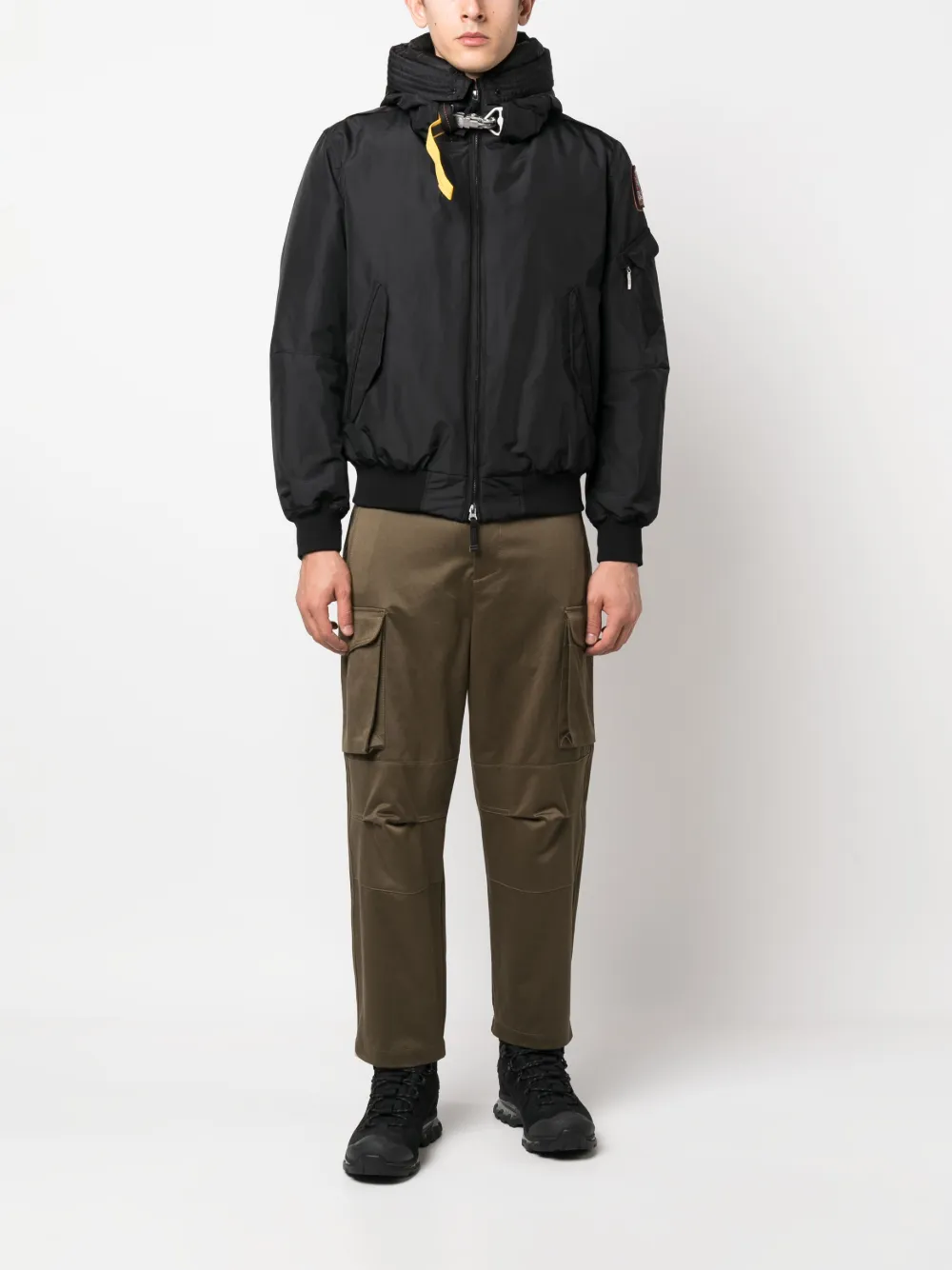 Parajumpers Jack met logopatch - Zwart