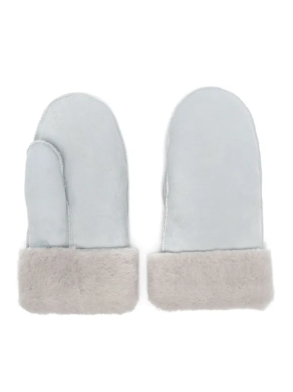 Grey deals sheepskin gloves