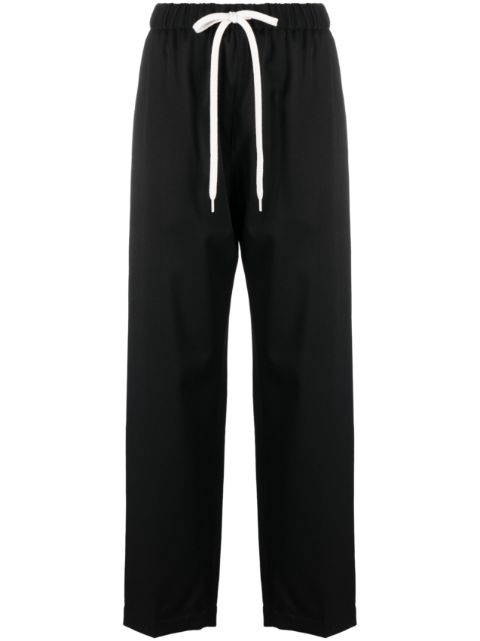 MM6 Maison Margiela drawstring-waist tailored trousers Women