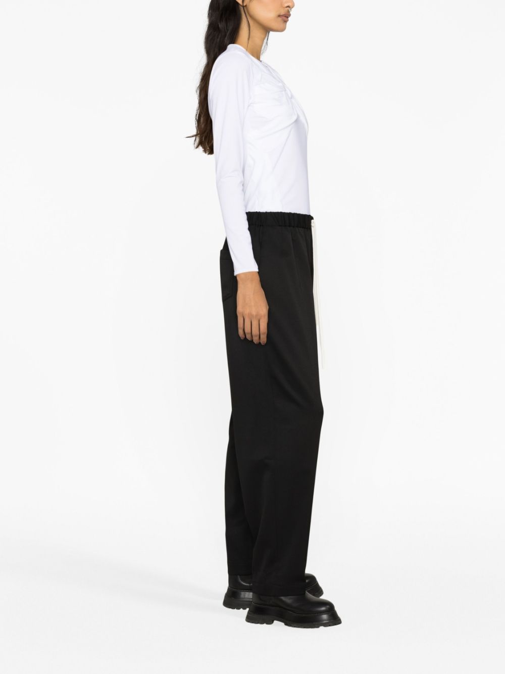 MM6 Maison Margiela drawstring-waist tailored trousers Women